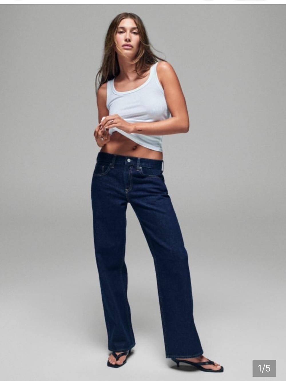 The Hailey lowrise loose jean GAP